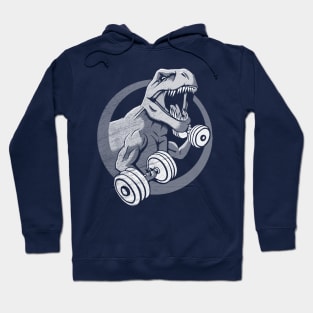 Big Guns - T-Rex Gym Muscles Hoodie